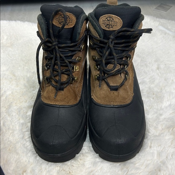 Quest Men’s Arctic Chill Insulated Winter Boots Leather Upper 8” Size 10 main image 8